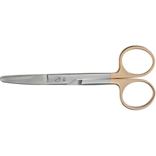 Ножницы тупоконечные, изогнутые, твердосплав, 140мм 11-911-14