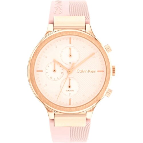 Наручные часы CALVIN KLEIN Швейцарские наручные часы Calvin Klein 25200243, розовый