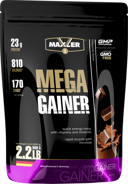 Maxler Mega Gainer 1000 г (Клубника)