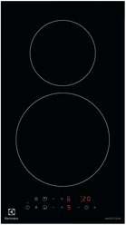 Варочная панель Electrolux Домино Индукционная цвет: Черный, индивидуальный таймер для каждой зоны нагрева, без рамки