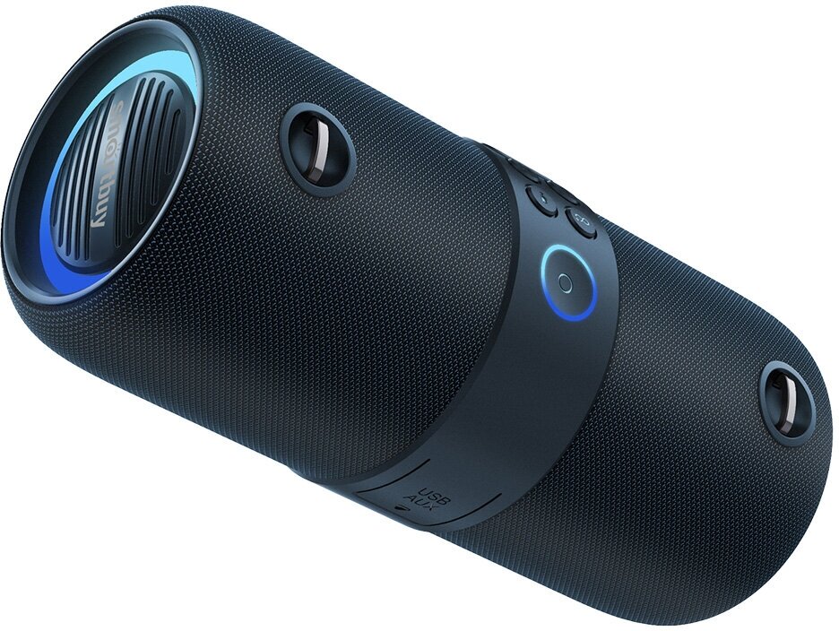 Колонки компьютерные/Акустическая система 2.0 Smartbuy A2, 28Вт, Bluetooth, MP3, FM-радио (арт. SBS-5380), темно-синий — фото 1
