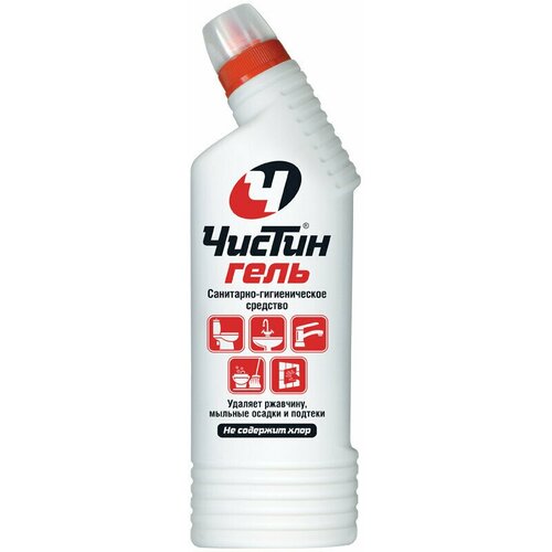 Чистящее средство санитарно-гигиеническое Чистин, гель, 750мл, 259042