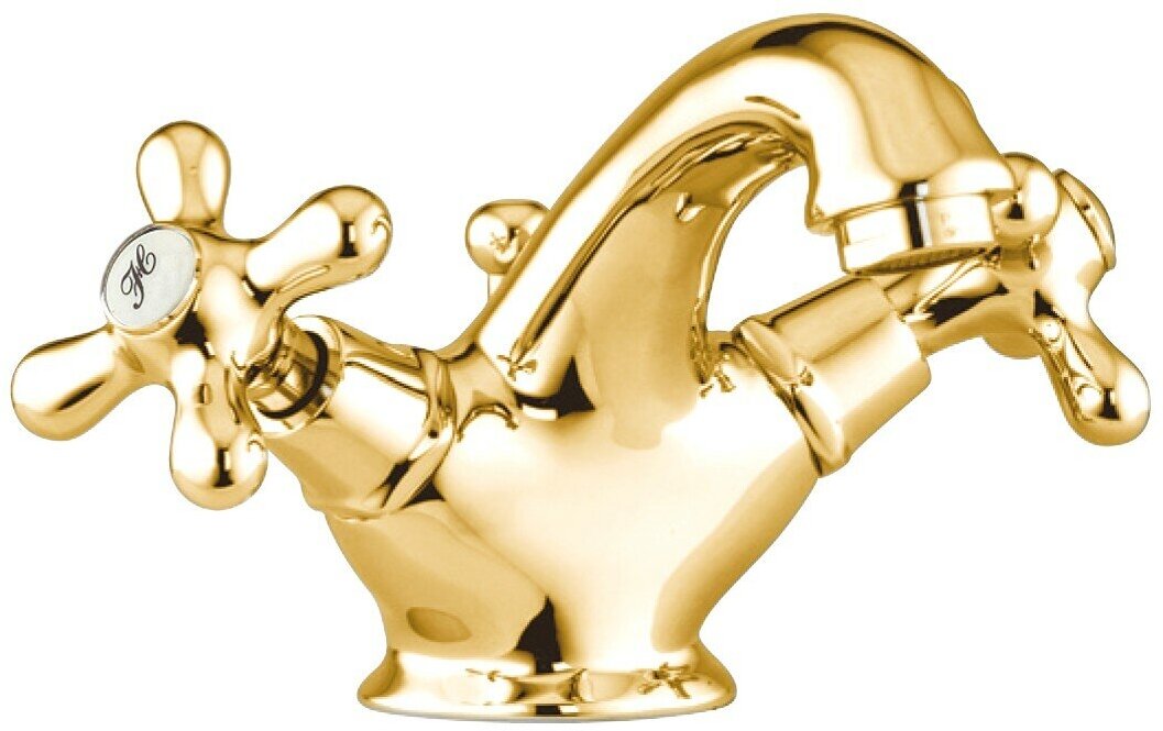 Смеситель для раковины Webert Armony AM700108010, золото