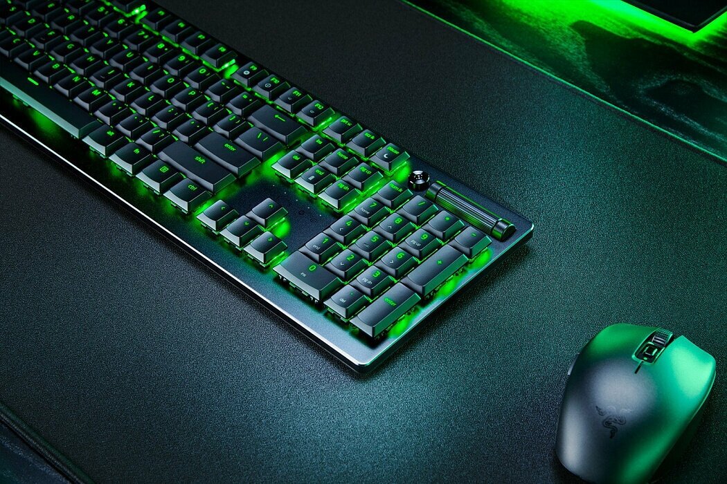 Клавиатура Razer RZ03-04500800-R3R1 оптомеханическая Red, 105 кл, USB, черная - фото №15