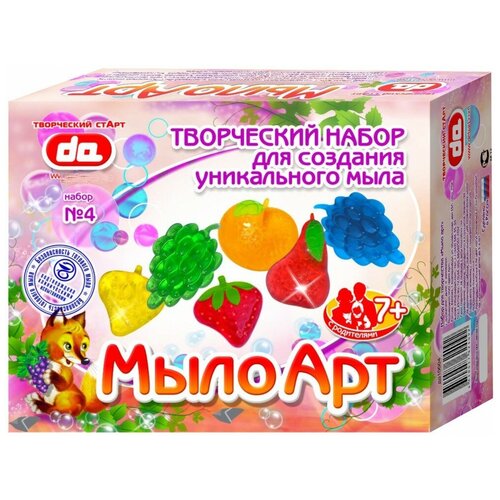 ДетиАрт Мыло Фрукты 4 DA10004 красный 1084₽