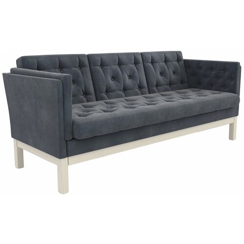 Прямой диван Первый Мебельный Айверс Дуб / Серый, шенилл