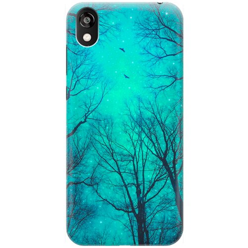 фото Re:pa накладка transparent для huawei y5 (2019) / honor 8s с принтом "голубое небо в ветках"