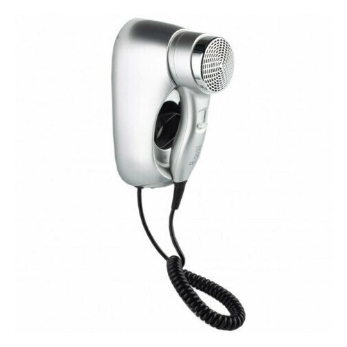 Фен для волос настенный KSITEX F-1400 SC 1400 Вт пластикметалл 2 скорости белый 389400₽