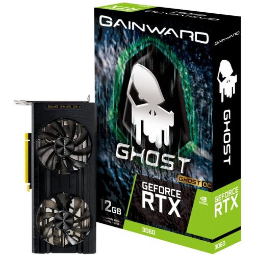 Gainward RTX3060 GHOST OC 12GB GDDR6 192bit 3-DP HDMI RTL NE63060T19K9-190AU 3585900₽
