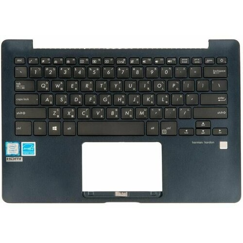 Топкейс с клавиатурой Asus UX331FA UX331FAL синий 13NB0HT3AM0241 7236₽