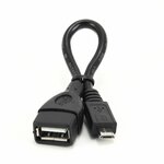 Переходник/адаптер Cablexpert USB - MicroUSB (A-OTG-AFBM-001) - изображение