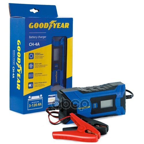 Устройство Зарядное Для Акб Электронное Для Свинцово-Кислотных Аккумуляторов Ch-4A Заряд 6-12В Емкость 3-120 АЧ Ток Заряд 826700₽