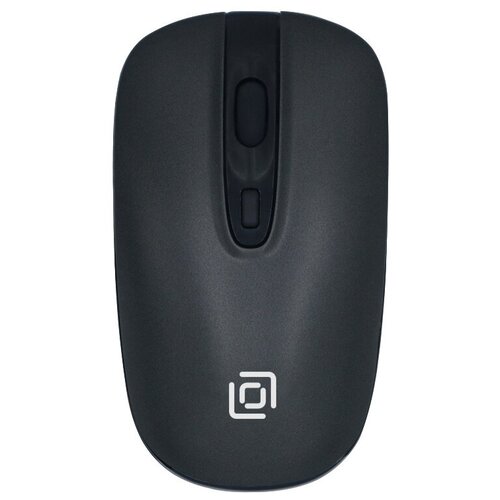 Мышь Оклик 600MW серый оптическая 1600dpi беспроводная USB 4but 86700₽