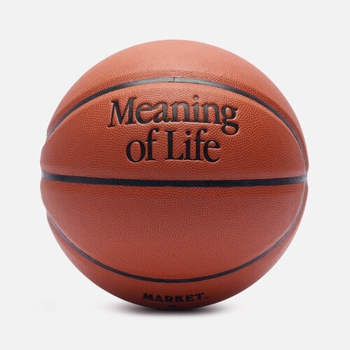 Баскетбольный мяч MARKET Meaning Of Life оранжевый, Размер ONE SIZE