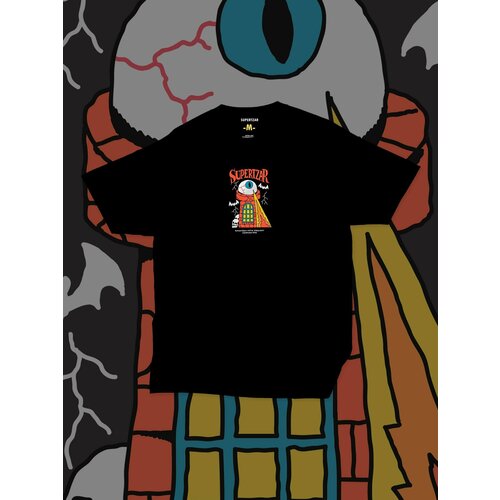 Футболка Supertzar, размер L, черный