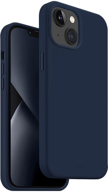 Чехол Uniq для iPhone 14 Plus LINO Blue