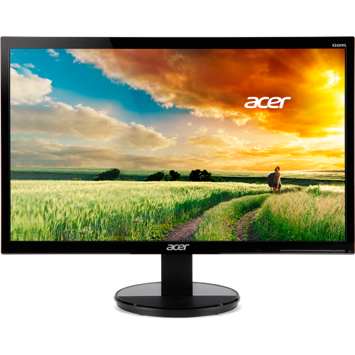 23.8 Монитор Acer K242HYLHBI, 1920x1080, 75 Гц, *VA, черный 23 8 монитор acer sa241yabi 1920x1080 75 гц va черный