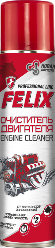 Очиститель Двигателя Felix, 400 Мл (Аэрозоль) Felix арт. 411040012