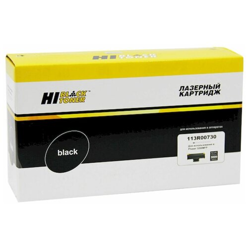 Картридж Hi-Black HB-113R00730, 3000 стр, черный картридж hi black hb 013r00621 3000 стр черный