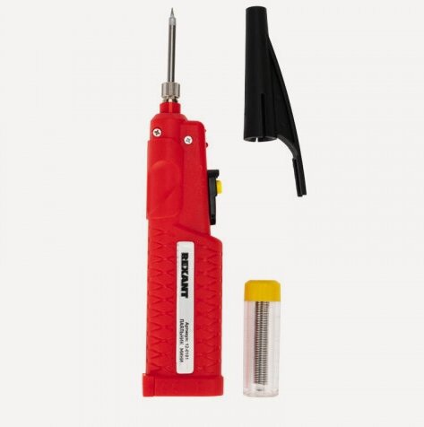 Изображение товара Паяльник Rexant 8 Вт с питанием от батареек