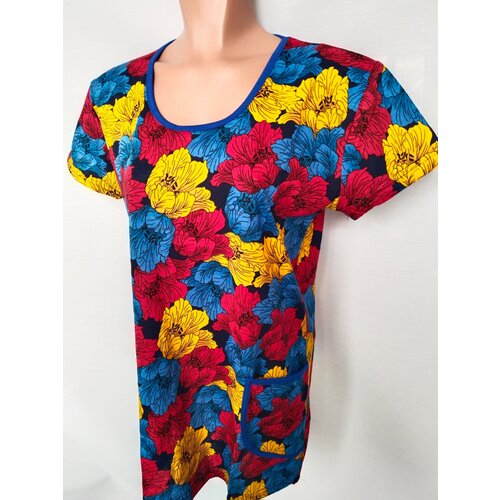 Футболка FOX TEX, размер 58, мультиколор