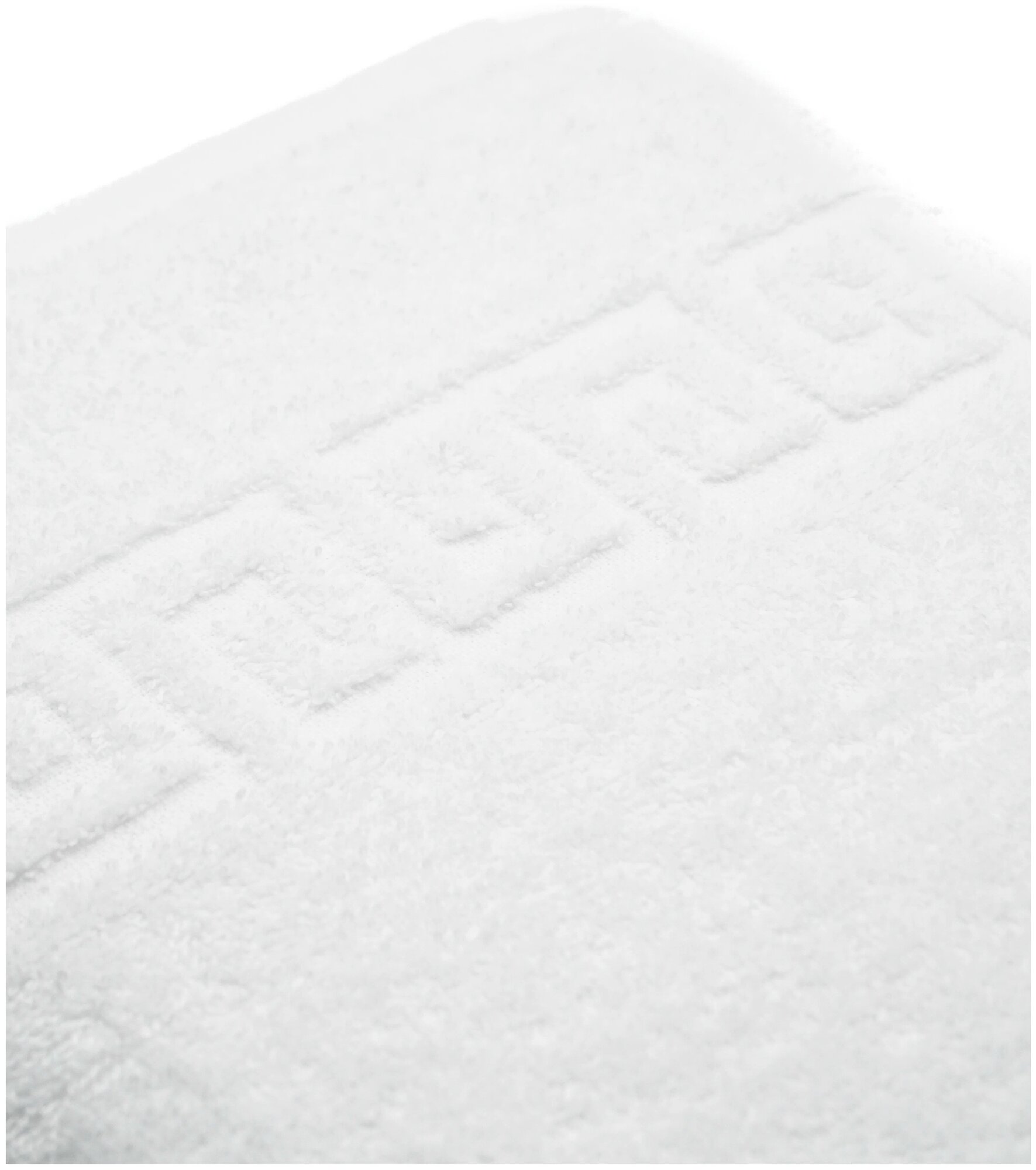 Полотенце DreamTEX банное 100 х 150 см белый - фотография № 3