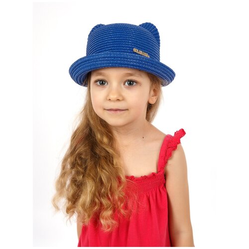 Шляпа Solorana, размер M(50-52), синий цельная соломенная шляпа кепка синий