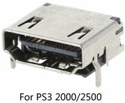 Оригинальный порт разъем Hdmi для Sony Playstation 3 Slim 20xx 25xx Sony PS3 Гнездо