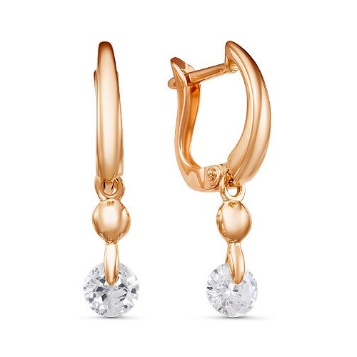 фото Серьги из золота 122-2101 маском