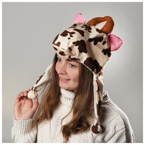 фото Карнавальная шапка «коровка» mikimarket