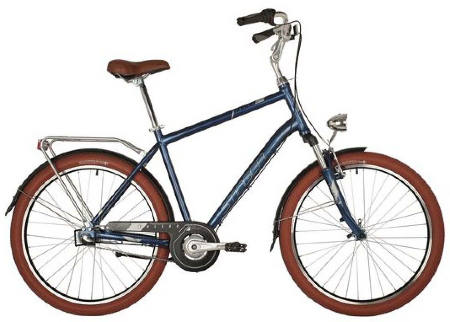 Комфортный велосипед Stinger Toledo (2021) 16" Синий (151-165 см)