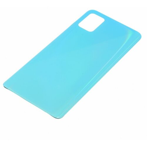Задняя крышка для Samsung A515 Galaxy A51, голубой, AA
