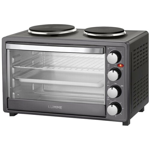 Мини-печь Lumme LU-1707 черный жемчуг 759000₽