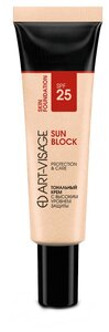 Фото ART-VISAGE Тональный крем Sun Block, SPF 25