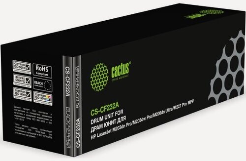 Изображение товара Фотобарабан Cactus CS-CF232A ч/б:23000стр. для LJ M203dn Pro/M203dw Pro/M206dn Ultra/M227 Pro CF232A CS-CF232A ч/б:23000стр. для LJ M203dn Pro/M203dw Pro/M206dn Ultra/M227 Pro