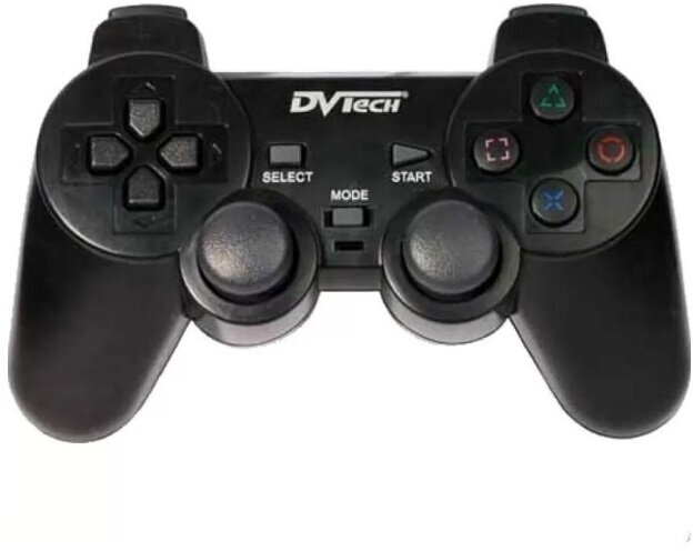 Джойстик PC DVTech JS26 Shock Fighter черный