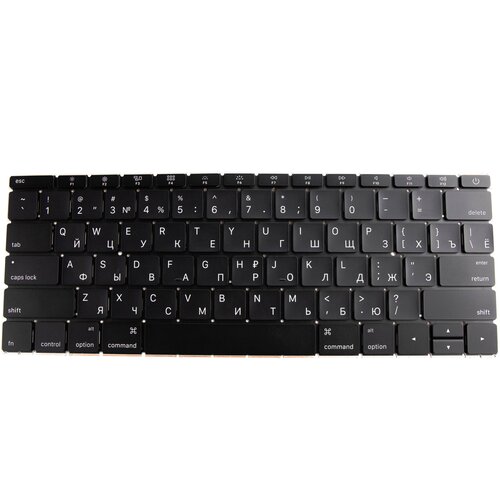 Клавиатура для Apple A1534 Горизонтальный Enter (Early 2016) клавиатура keyboard для apple macbook 12 retina a1534 early 2016 г образный enter rus рст