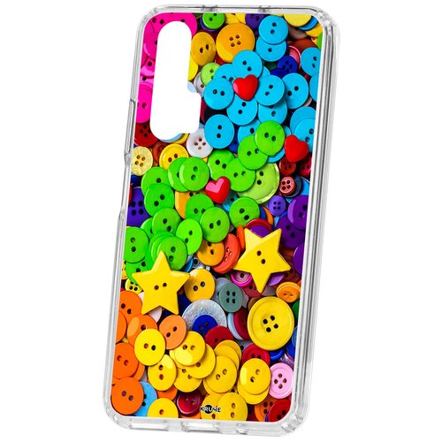 фото Чехол honor 20 pro kruche print пуговки кruче
