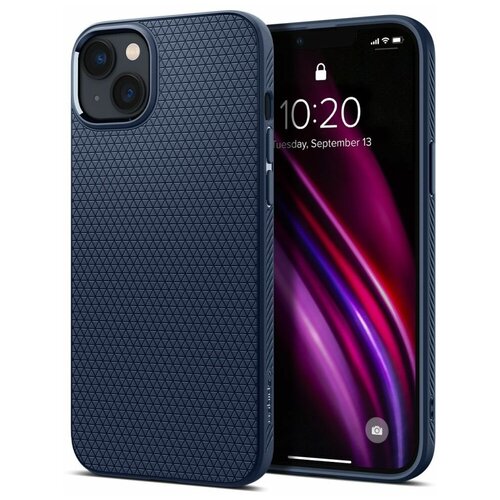 Чехол Spigen Liquid Air (ACS04892) для iPhone 14 Plus (Navy Blue)