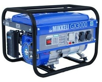Бензиновый генератор Mikkeli GX3000 (2500 Вт)
