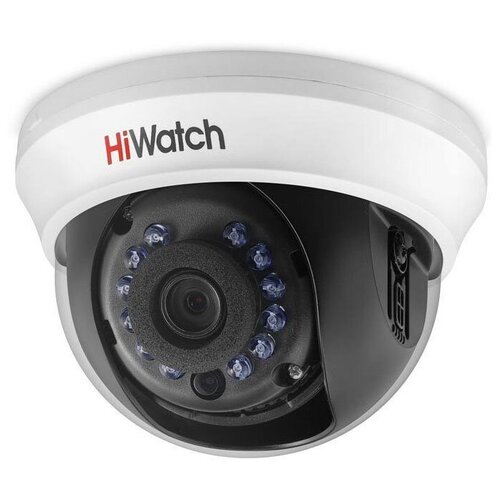 DS-T101 36mm 1Мп купольная HD-TVI видеокамера HiWatch 229000₽