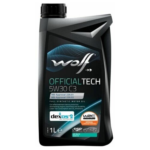 Масло моторное WOLF OFFICIALTECH 5W30 C3 LL III