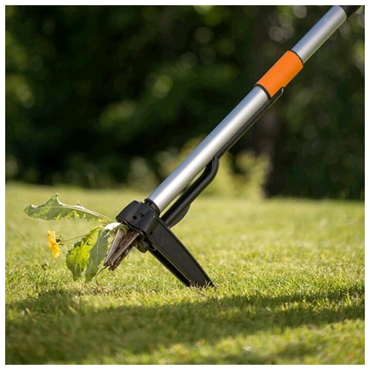 Удалитель сорняков телескопический FISKARS SmartFit 139960/1020125 - фотография № 2