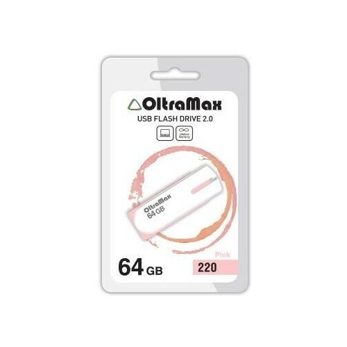 USB флэш-накопитель (OLTRAMAX OM-64GB-220-розовый)