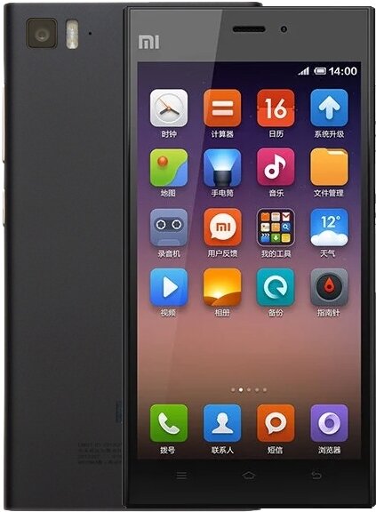 Смартфон Xiaomi Mi 3 16GB 2/16 ГБ, 1 SIM, черный