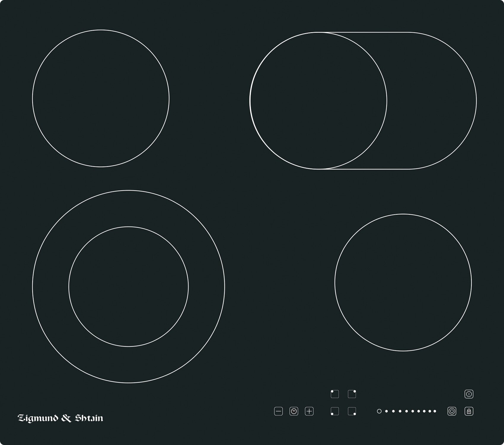 Варочная панель эл. Zigmund&Shtain CN 36.6 B
