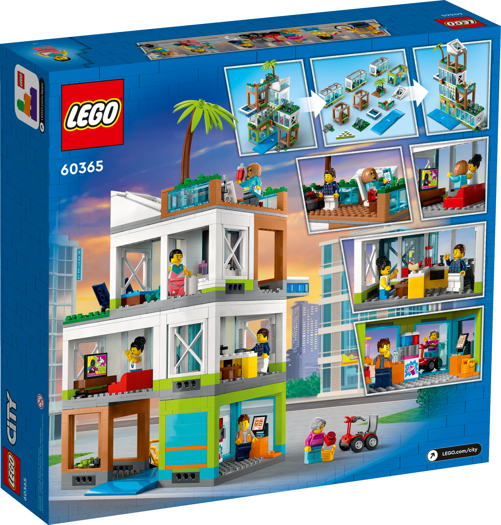 LEGO City Многоквартирный дом 60365 - фото №2