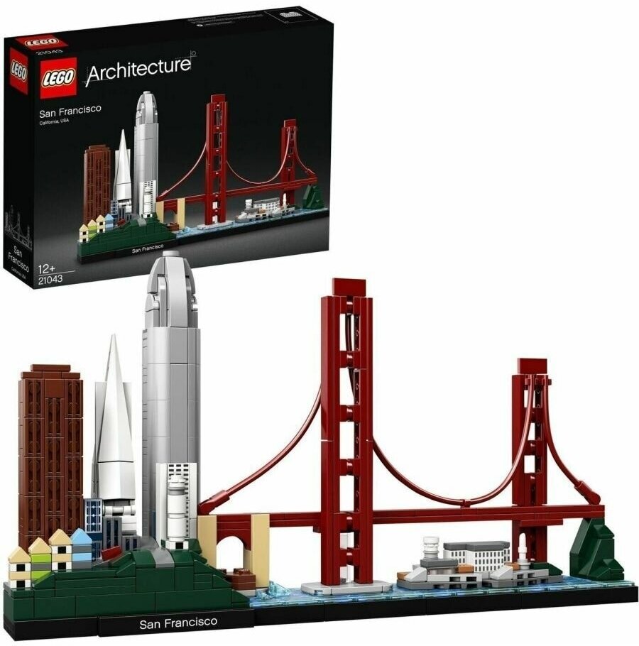 Конструктор LEGO Architecture Сан-Франциско, 565 деталей (21043) - фото №18