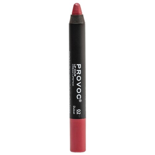 provoc lip chub lipliner 02 dulcet кремовая помада в карандаше Provoc Помада-карандаш для губ Lip Chub, оттенок 02 Dulcet