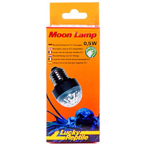 фото Лампа ночного освещенения lucky reptile "moon lamp", 0.5вт, светодиодная, e27 (германия)